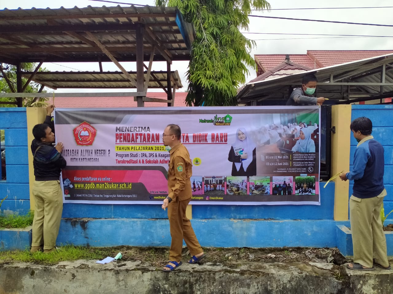 Sukseskan PPDB 2021/2022 MAN 2 Kukar Lakukan Sosialisasi